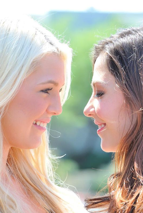 Platinum-Blonde & Dark Haired