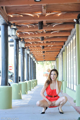 Doll in the Crimson Sundress