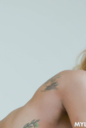 Short-haired Blonde Veronica Leal Gets Sodomized On The Sofa