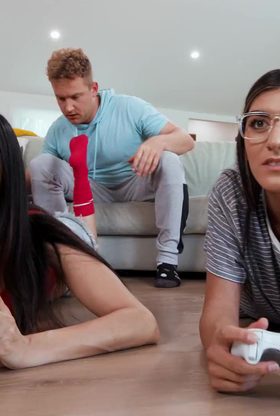 Eliza Ibarra Gets A Gloppy Reward After Riding Fat Man meat