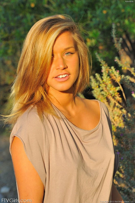 Insatiable Light-haired Kennedy Leigh Is A True Vision As She Teases Nude And Horny Outdoors In Public