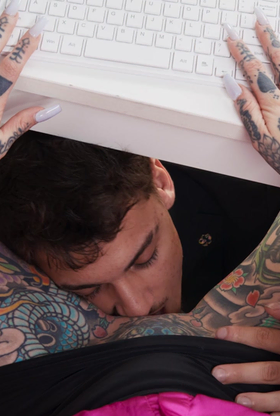 Totally-tatted Bitch In High Heels Takes Rock-rock-hard Man sausage Deep Inside pics (Tiger Lilly)