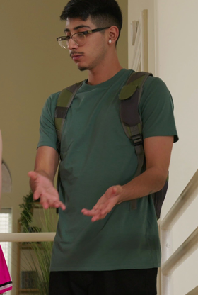 Ultra-kinky Cheerleader Melody Marks Gets Drilled In The Living Room