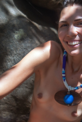 Softcore Ultra-ultra-cutie featuring Noelia Nude Pics