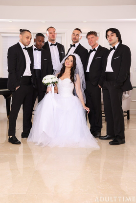 Adult Time performed by Danny Mountain, Donny Sins, Elias Cash GONZO Pics