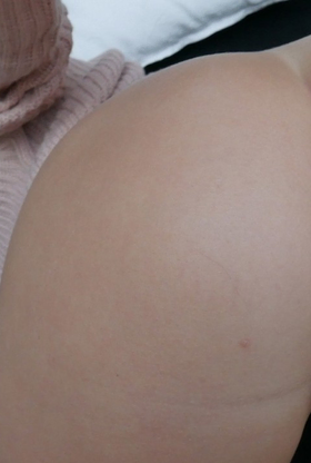 Dirty nubile Kira Thorn demonstrates her knockers and demonstrates her extraordinaire plump backside