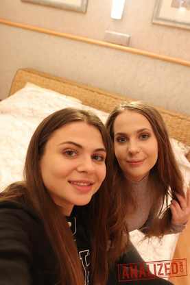 Mouth-watering teenie superstar Stasia Si flaunts her huge bootie and gets fucked in a 3some