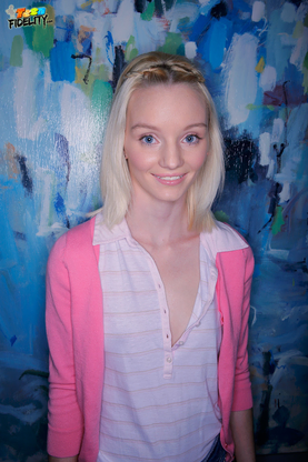 Student Sammie Daniels shows off her smallish body in public and in individual