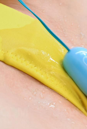 Chinese chick Arisa Nakano is wanked by unknown boys until she sprays