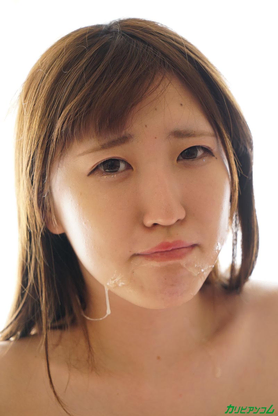 Ultra-adorable Japanese Mirai Minano gets her wooly vag banged before receiving a facial