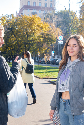 Kecy H's tight ass ends a shopping trip with a fat cock hook-up