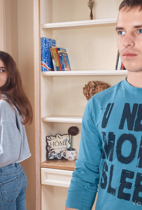 Kecy H's tight ass ends a shopping trip with a fat cock hook-up