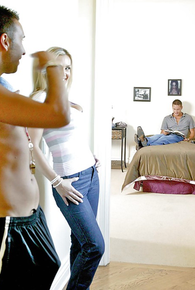 Tanya Tate is a hot babe who loves teasing and giving oral pleasure