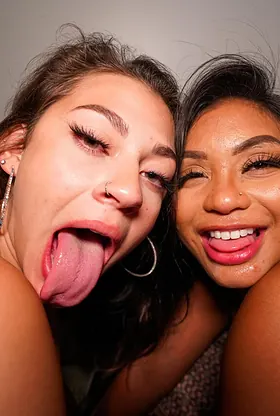 Big Black Cocks: Louie Smalls, You Know Asia & Cameron Black Get Nude and Enjoy FFM Interracial Threesome
