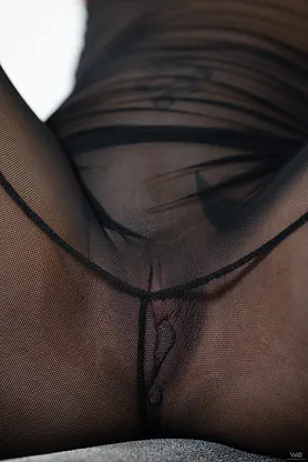 Tormenta's amazing assets flash and get corded up in a steamy glamour romp