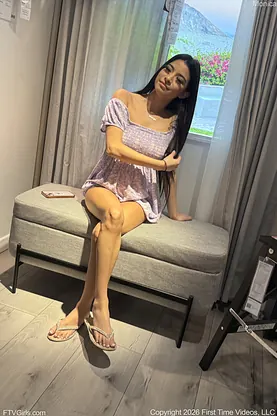 Watch Monica, the petite beauty, flaunt her perfect body & massive curves in public