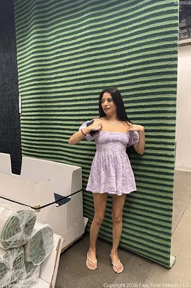 Watch Monica, the petite beauty, flaunt her perfect body & massive curves in public