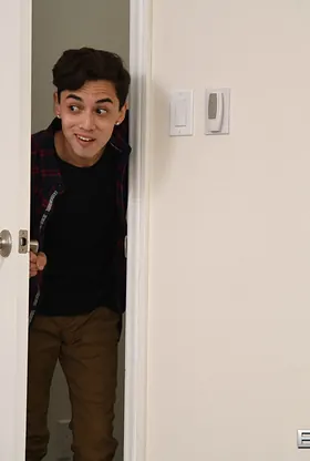 Stepmom Layton Benton rides her sonny's thick dick & takes a massive load