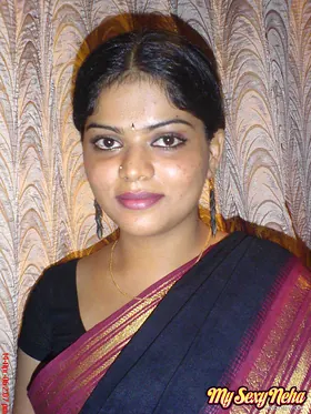 Indian babe Neha strips down and reveals her hairy legs and nipples in a public apartment
