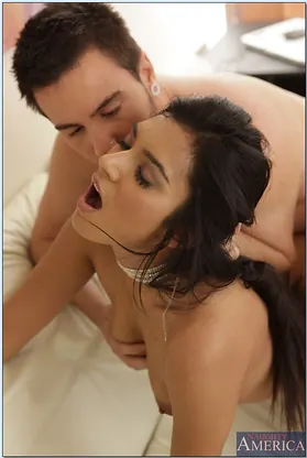 Shazia Sahari's tight honeypot gets drilled & splattered with jizz by Dane Cross