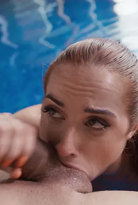 Audrey Reid gets her big tits and tight pussy drilled in a steamy spa session