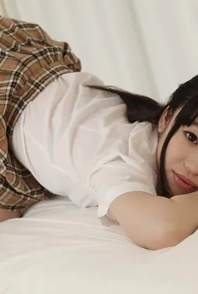 Yuna Himekawa, a petite Japanese teen, gets her tight pussy licked & pounded hard