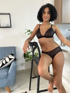 Watch hot Latin babe Lisandra Official tease her curves in sexy lingerie & show off her kinky skills