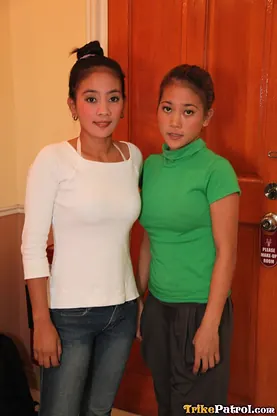 May Capangpangan & April Dizon share a hard dick and a hot shower