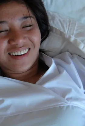 Filipina hotties Joanna and Fun share a steamy POV session of spreading, pinay and hairy pussy action