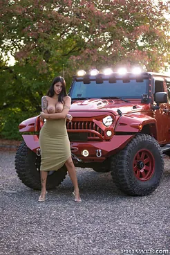 Curvy Yorgelis Carrillo flaunts her curves before getting pounded by a man's sausage